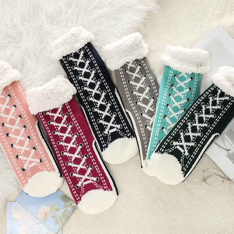 Cozy Grip Winter Socks